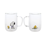 Corelle Peanuts Snoopy "Brunch Time" Insulated Glass Set