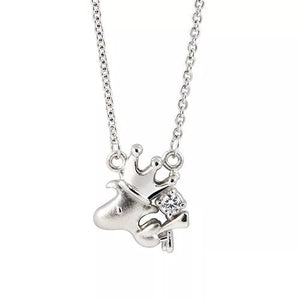 Peanuts Woodstock "Crowned" Sterling Silver Pendant