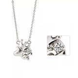 Peanuts Woodstock "Crowned" Sterling Silver Pendant