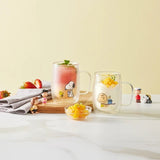 Corelle Peanuts Snoopy "Brunch Time" Insulated Glass Set