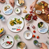 Corelle Peanuts Snoopy 75th Anniversary 7 PC Set