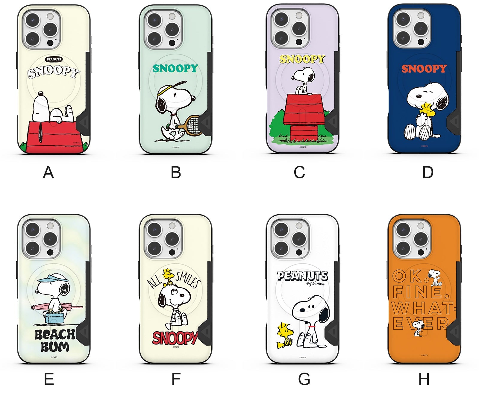 Peanuts Snoopy Card Holder iPhone Magsafe Case A Peanuts Snoopy Card Holder iPhone Magsafe Case A