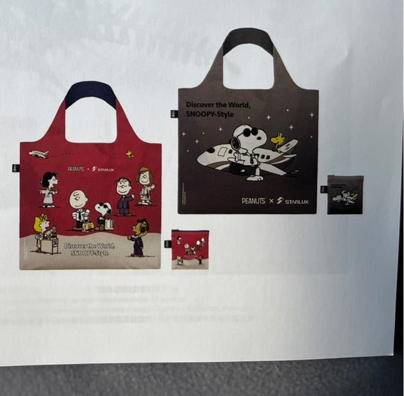 *Pre-Order* Peanuts Snoopy x Starlux Tote Bag Set