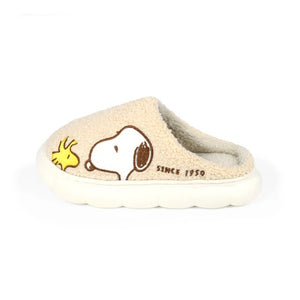 Peanuts Snoopy "Snoopy & Woodstock" Thick Sole Slippers