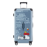 Peanuts Snoopy "Sploot" Limited Edition 28 Inch Luggage - Gray