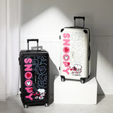 Peanuts Snoopy "Love" Limited Edition 28 Inch Luggage - Black
