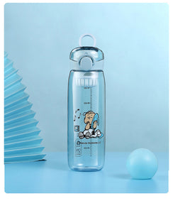 Peanuts Snoopy Clear Water Bottle - 3 Var.