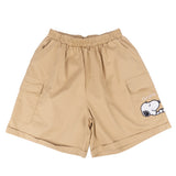 Peanuts Snoopy "The Good Life" Bermuda Shorts (Beige)