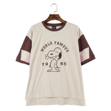 Peanuts Snoopy "World Famous 1965" T-Shirt (Beige)
