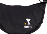 Peanuts Snoopy Black Crossbody Bag