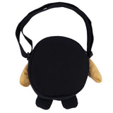Peanuts Snoopy Fuzzy Ears Crossbody Bag (Black)