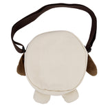 Peanuts Snoopy Fuzzy Ears Crossbody Bag (Brown)