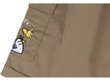 Peanuts Snoopy "The Good Life" Bermuda Shorts (Brown)