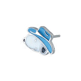 Peanuts Snoopy "Cowboy" Stainless Steel Stud Earring
