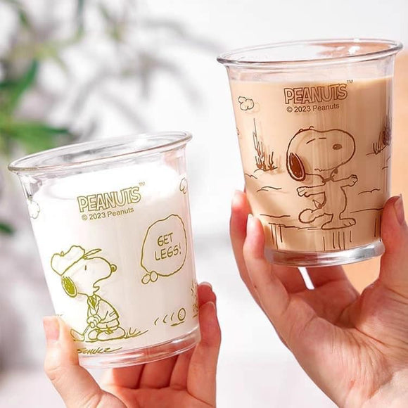 *Pre-Order* Peanuts Snoopy Glass Cup Set