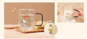 *Pre-Order* Peanuts Snoopy Double-Wall Glass Mug