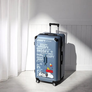 Peanuts Snoopy "Sploot" Limited Edition 28 Inch Luggage - Gray