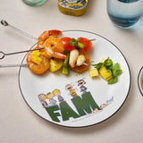 Corelle Peanuts Snoopy 75th Anniversary 3 PC Plate Set