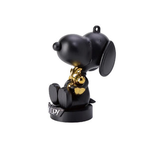 Peanuts Snoopy & Woodstock Black Gold Figure