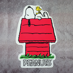 Peanuts Snoopy "Rooftop Nap" Floor Mat