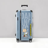 Peanuts Snoopy "Dance" Limited Edition 28 Inch Luggage - Gray