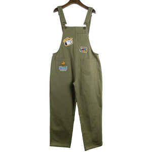 Peanuts Snoopy "Stay Cool" Green Overalls