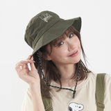 Peanuts Snoopy Foldable Bucket Hat (Green)