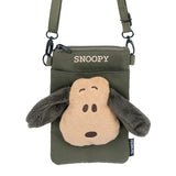 Peanuts Snoopy "Floppy Ears" Crossbody Phone Bag (Green)