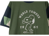 Peanuts Snoopy "World Famous 1965" T-Shirt (Green)