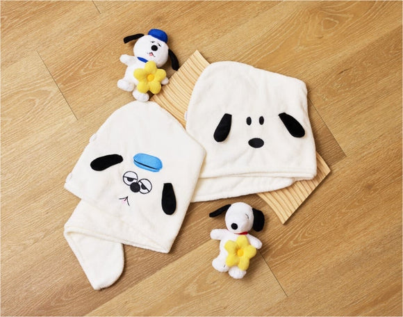 *Pre-Order* Peanuts Snoopy Hair Towel Set