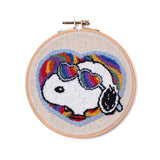 *Pre-Order* Peanuts Snoopy Punch Needle Embroidery Art