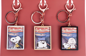 *Pre-Order* Peanuts Snoopy "Scream" Keychain Set
