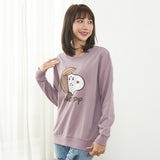 Peanuts Snoopy "Wig" Long Sleeve Shirt (Purple)