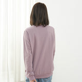 Peanuts Snoopy "Wig" Long Sleeve Shirt (Purple)