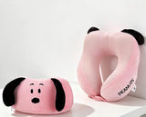 Peanuts Snoopy "Dream Traveler" Compact Memory Foam Travel Pillow
