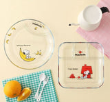 *Pre-Order* Peanuts Snoopy Divider Glass Plate Set