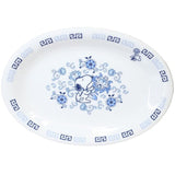 Peanuts Snoopy Round Plate (Delft Style)