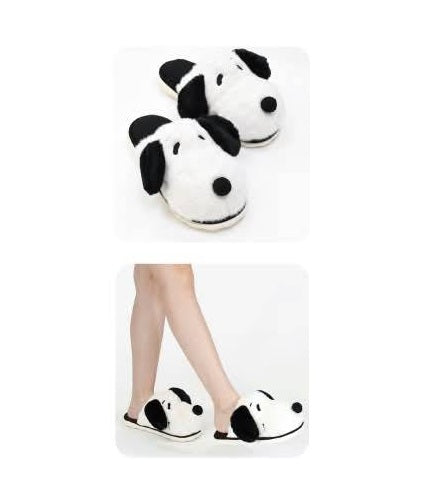 *Pre-Order* Peanuts Snoopy Fuzzy Indoor Slippers