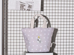 *Pre-Order* Peanuts Snoopy "Letters Motif" Tote Bag - 2 Var.