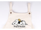 Peanuts Snoopy "Best Pals" Overall Dress (White)