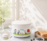Peanuts Snoopy “Sunny Day” Enamel Pot