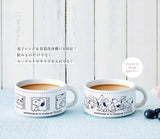 Peanuts Snoopy 75th Anniversary Mug Set