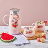Snapware x Peanuts Snoopy "Watermelon" Pitcher Set