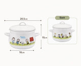 Peanuts Snoopy “Sunny Day” Enamel Pot