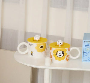 *Pre-Order* Peanuts Snoopy "Yellow Flower" Mug