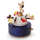 Prince Snoopy Rotating Airplane Music Box