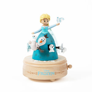 Disney Frozen 2 Elsa & Olaf Wooden Music Box