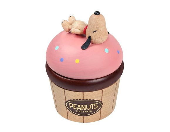 Snoopy on Cupcake Music Box