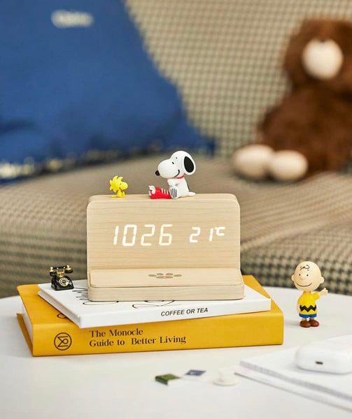 St. Louis Cardinals Peanuts Digital Desk Clock