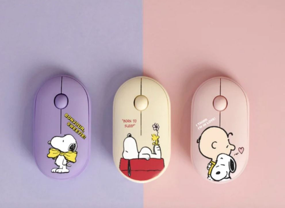 Peanuts Snoopy Silent Wireless Mouse | SNPY ONLY